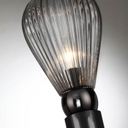 Лампа настольная 5417/1T Odeon Light Exclusive Черный хром/дымчатый