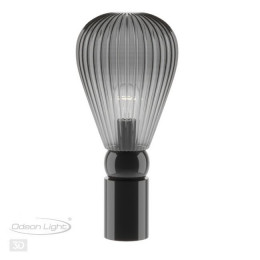 Лампа настольная 5417/1T Odeon Light Exclusive Черный хром/дымчатый