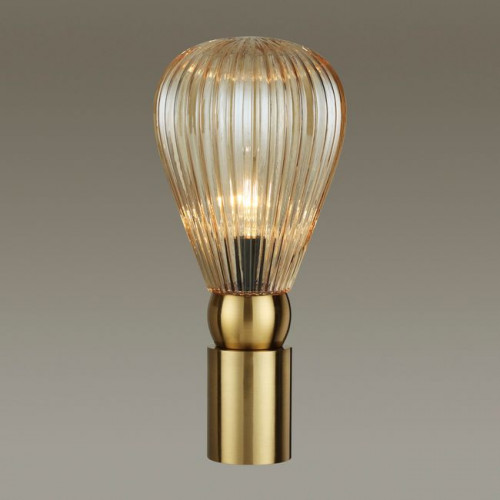 Лампа настольная 5402/1T Odeon Light Exclusive Золотой/янтарный