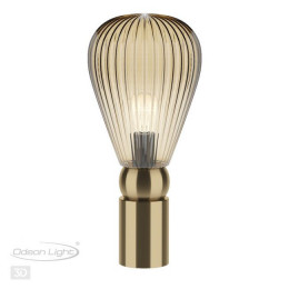 Лампа настольная 5402/1T Odeon Light Exclusive Золотой/янтарный