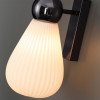 Светильник настенный 5418/1W Odeon Light Exclusive Черный хром/белый матовый