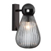 Светильник настенный 5417/1W Odeon Light Exclusive Черный хром/дымчатый