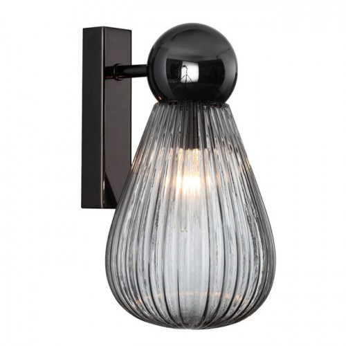 Светильник настенный 5417/1W Odeon Light Exclusive Черный хром/дымчатый