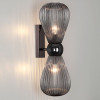 Светильник настенный 5417/2W Odeon Light Exclusive Черный хром/дымчатый