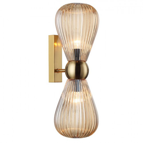 Светильник настенный 5402/2W Odeon Light Exclusive Золотой/янтарный