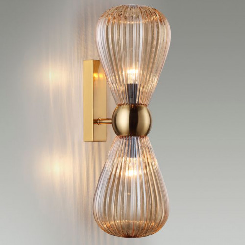 Светильник настенный 5402/2W Odeon Light Exclusive Золотой/янтарный