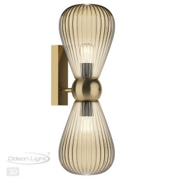 Светильник настенный 5402/2W Odeon Light Exclusive Золотой/янтарный