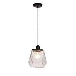 Светильник подвесной 4996/1 Odeon Light Черный/прозрачный/металл/стекло