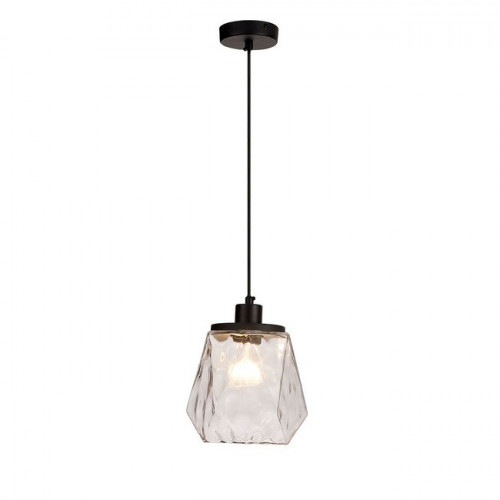 Светильник подвесной 4996/1 Odeon Light Черный/прозрачный/металл/стекло