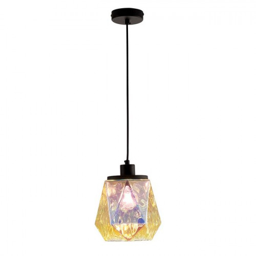 Светильник подвесной 4997/1 Odeon Light Черный/разноцветный/металл/стекло