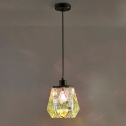 Светильник подвесной 4997/1 Odeon Light Черный/разноцветный/металл/стекло