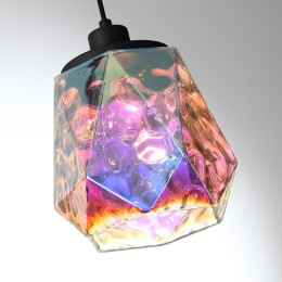 Светильник подвесной 4997/1 Odeon Light Черный/разноцветный/металл/стекло