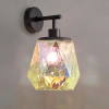 Светильник настенный 4997/1W Odeon Light Черный/разноцветный/металл/стекло