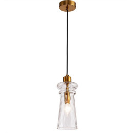 Светильник подвесной 4998/1A Odeon Light Бронзовый/прозрачный/металл/стекло