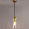 Светильник подвесной 4998/1A Odeon Light Бронзовый/прозрачный/металл/стекло