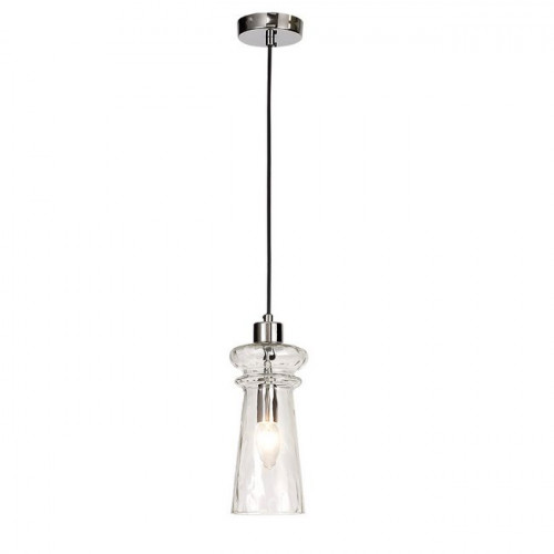 Светильник подвесной 4968/1A Odeon Light Хром/прозрачный/металл/стекло