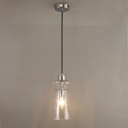Светильник подвесной 4968/1A Odeon Light Хром/прозрачный/металл/стекло