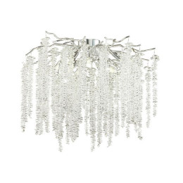 Люстра 5004/8C Odeon Light Серебристый/прозрачный металл/хрусталь