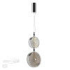 Светильник подвесной 5416/13LB Odeon Light Exclusive Хром/св.коричнеый/серый