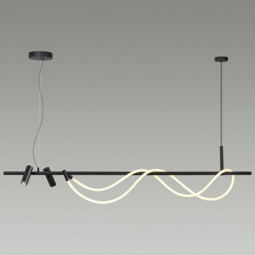Светильник подвесной 4391/40L Odeon Light Черный