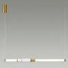 Светильник подвесной 4359/14L Odeon Light Белый мрамор/антич. бронза/металл