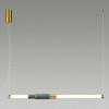 Светильник подвесной 4360/14L Odeon Light Изумрудный мрамор/антич.бронза/металл