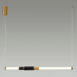 Светильник подвесной 4361/14L Odeon Light Изумрудн.мрамор/антич. бронза/металл