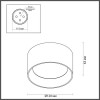 Светильник потолочный 6621/10CL Odeon Light Черный/металл