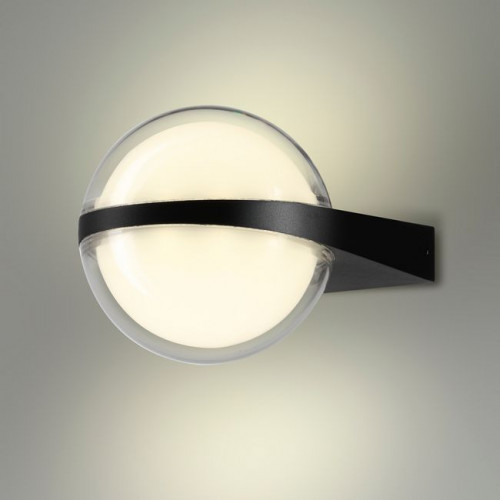 Светильник настенный 6652/12WL Odeon Light Черный/металл