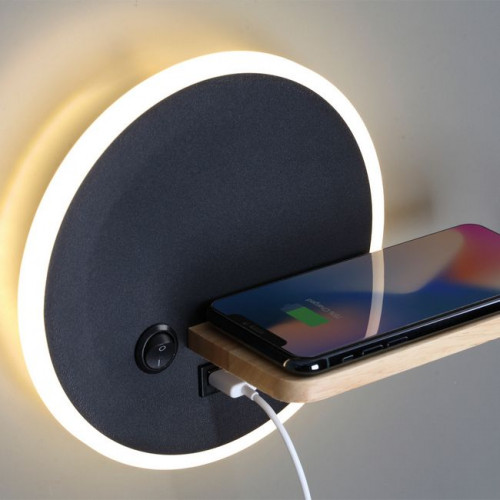 Светильник настенный 5635/9WL Lumion Черный матовый