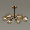 Люстра 5649/6C Lumion Черный, бронза