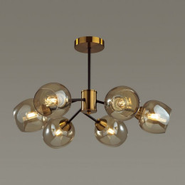 Люстра 5649/6C Lumion Черный, бронза