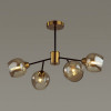 Люстра 5649/4C Lumion Черный, бронза