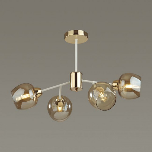 Люстра 5650/4C Lumion Белый, золотой