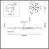 Светильник потолочный 5659/99CL Lumion Белый, хром
