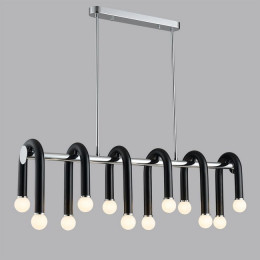 Светильник потолочный 5699/12C Lumion Чёрный, хром