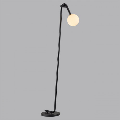 Торшер 6500/1F Lumion Чёрный, белый