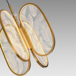 Светильник подвесной 6664/38L Odeon Light Exclusive Античная бронза