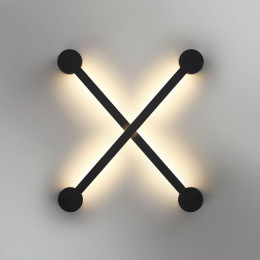 Светильник настенный 6667/12WL Odeon Light Черный
