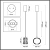 Светильник подвесной 5029/8L Odeon Light Хром/прозрачный