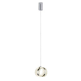 Светильник подвесной 5029/8L Odeon Light Хром/прозрачный