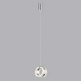 Светильник подвесной 5029/8L Odeon Light Хром/прозрачный