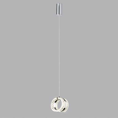 Светильник подвесной 5029/8L Odeon Light Хром/прозрачный
