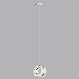 Светильник подвесной 5029/8L Odeon Light Хром/прозрачный