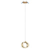 Светильник подвесной 5030/8L Odeon Light Античн.бронза/прозрачный