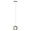 Светильник подвесной 5030/8L Odeon Light Античн.бронза/прозрачный