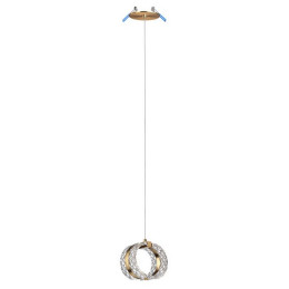 Светильник подвесной 5030/8L Odeon Light Античн.бронза/прозрачный