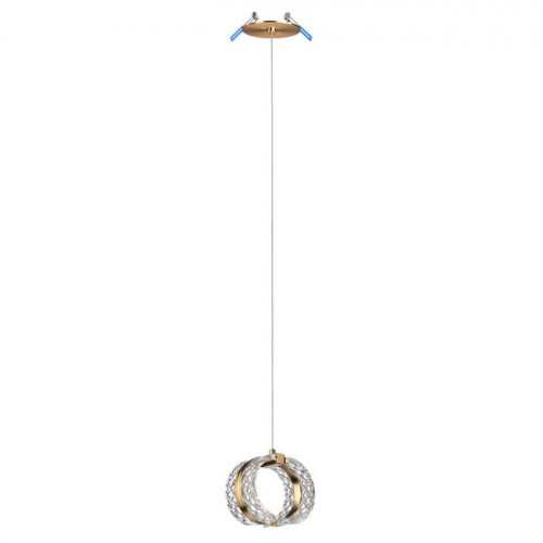 Светильник подвесной 5030/8L Odeon Light Античн.бронза/прозрачный