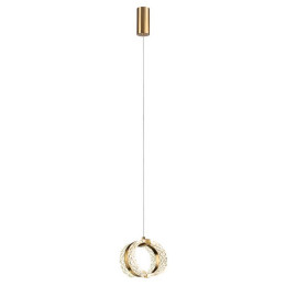 Светильник подвесной 5030/8L Odeon Light Античн.бронза/прозрачный
