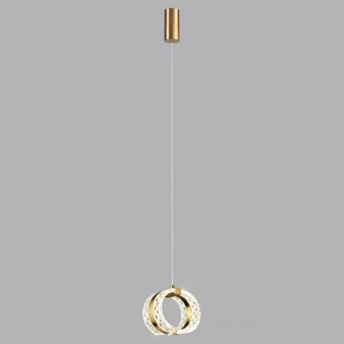 Светильник подвесной 5030/8L Odeon Light Античн.бронза/прозрачный
